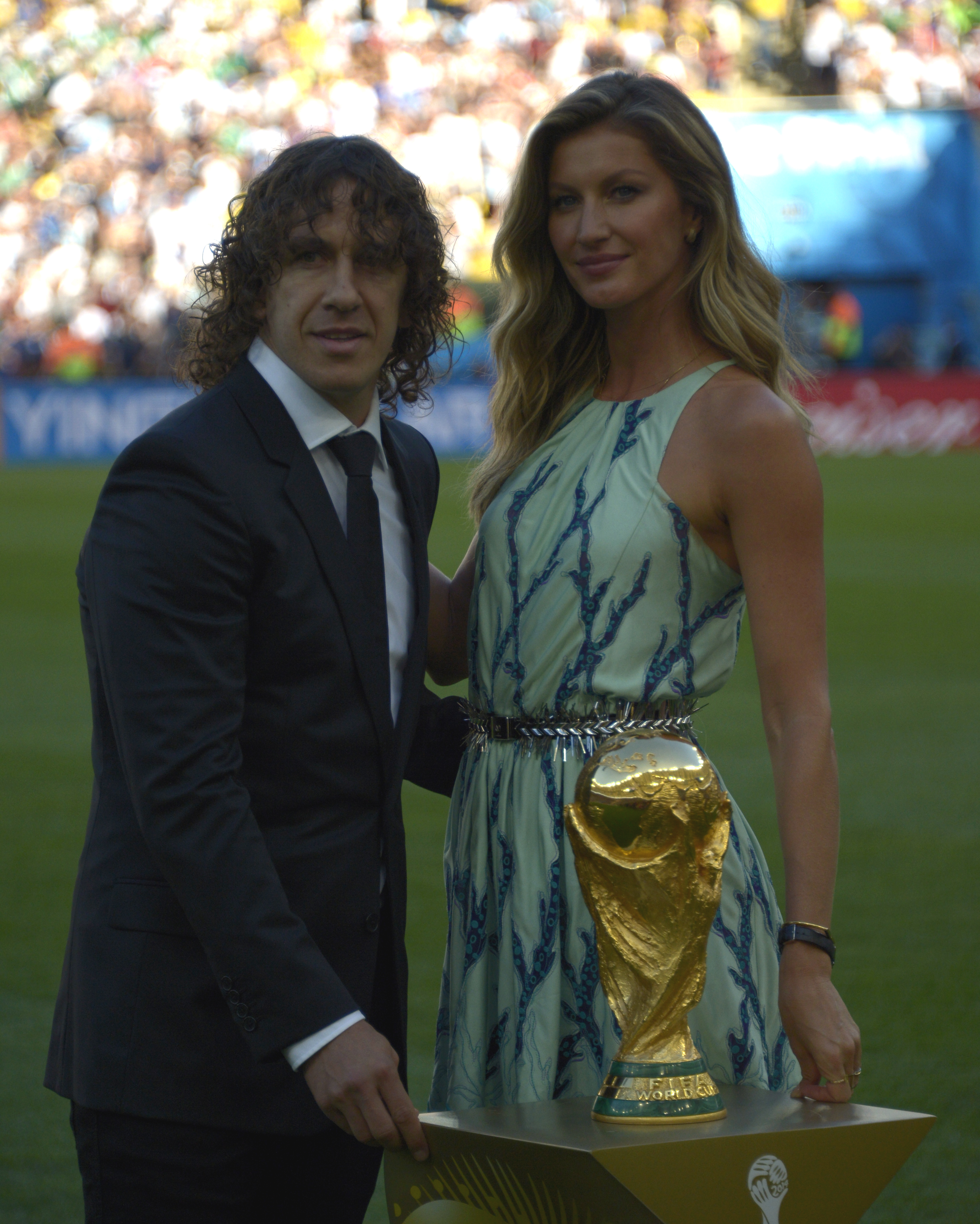 Gisele Bundchen's Louis Vuitton Dress at the World Cup Finals in Brazil