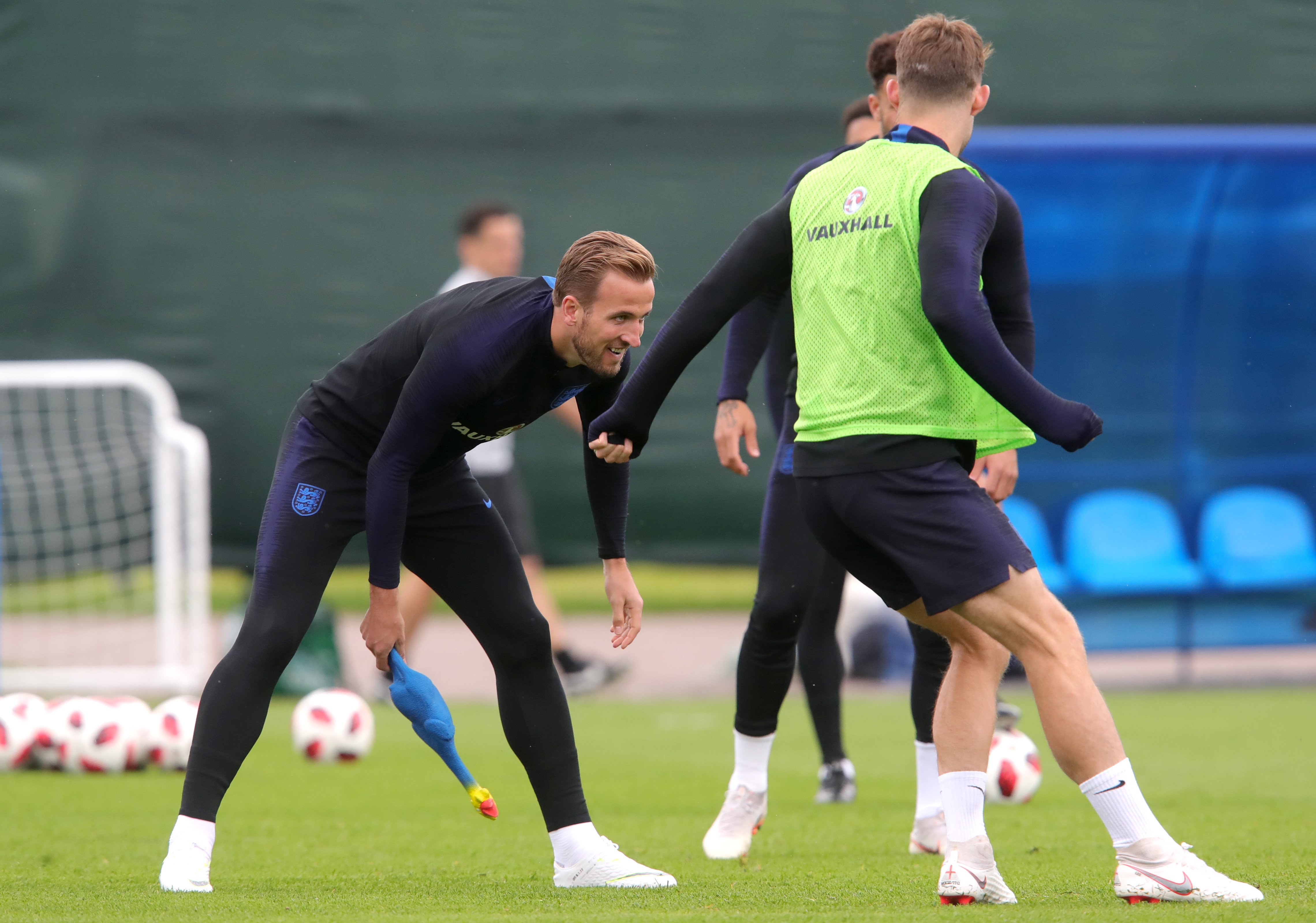 England Rubber Chicken Training Before Croatia Semifinal