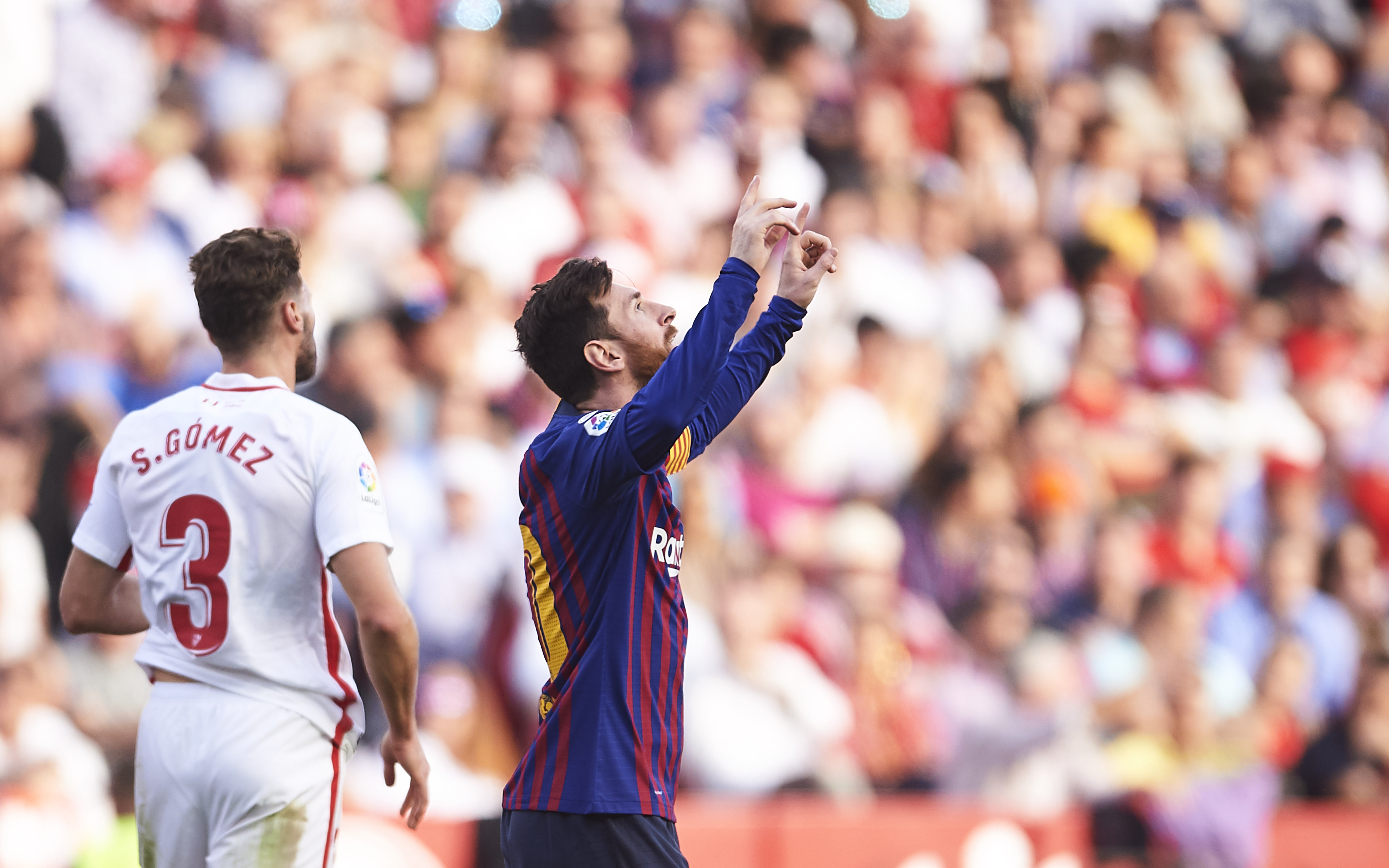 Hat Trick For Lionel Messi vs Sevilla Was His 50th Of His