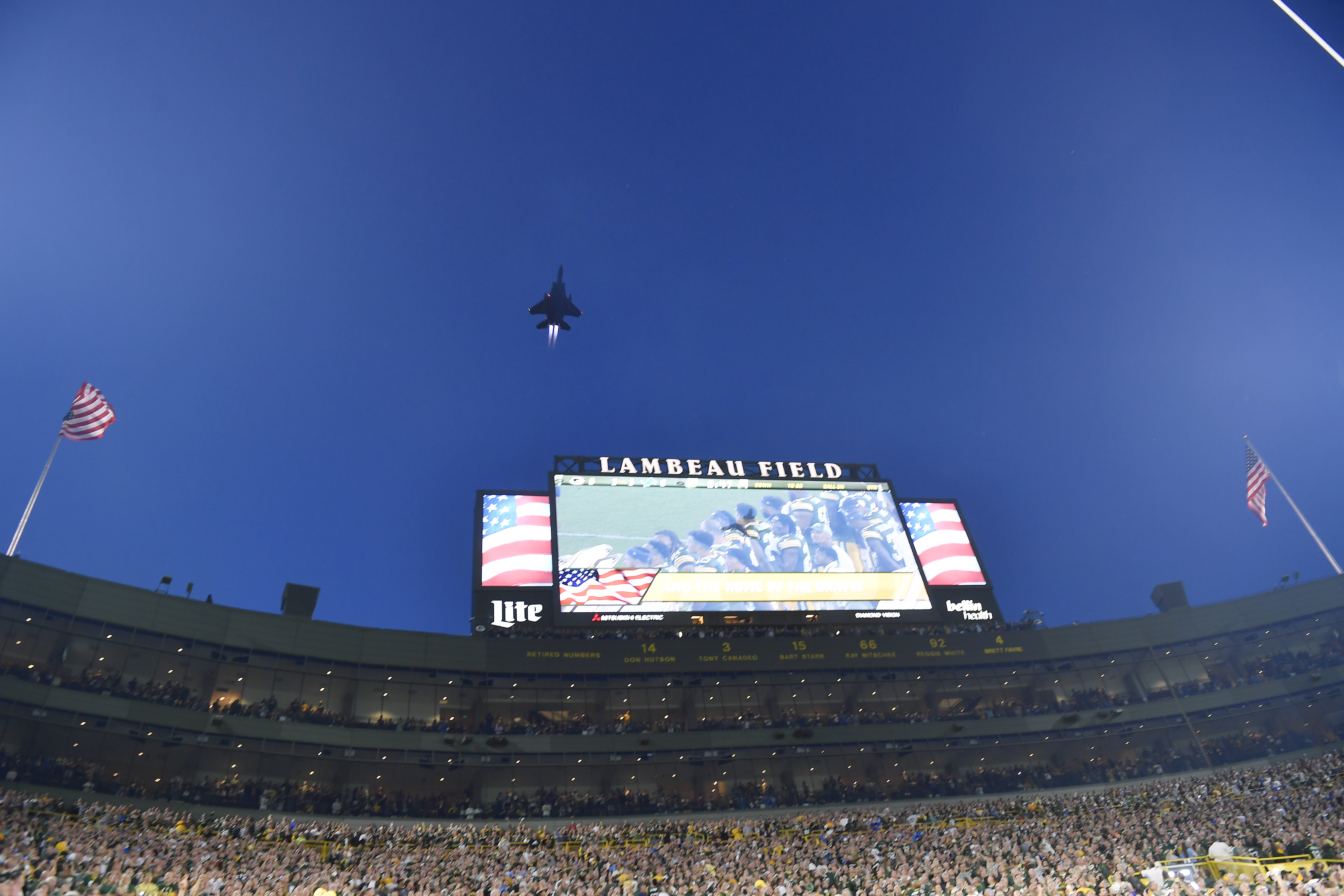 World Cup at Lambeau Field? It's not wide enough for soccer