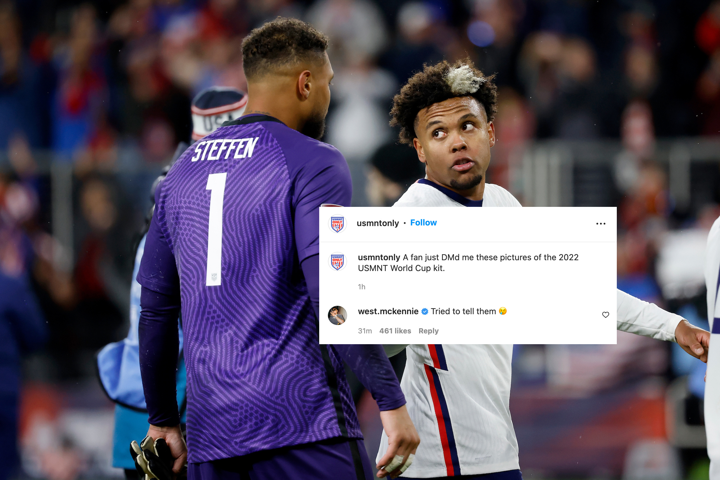 Weston McKennie Shares True Feelings on Leaked USMNT World Cup Jerseys