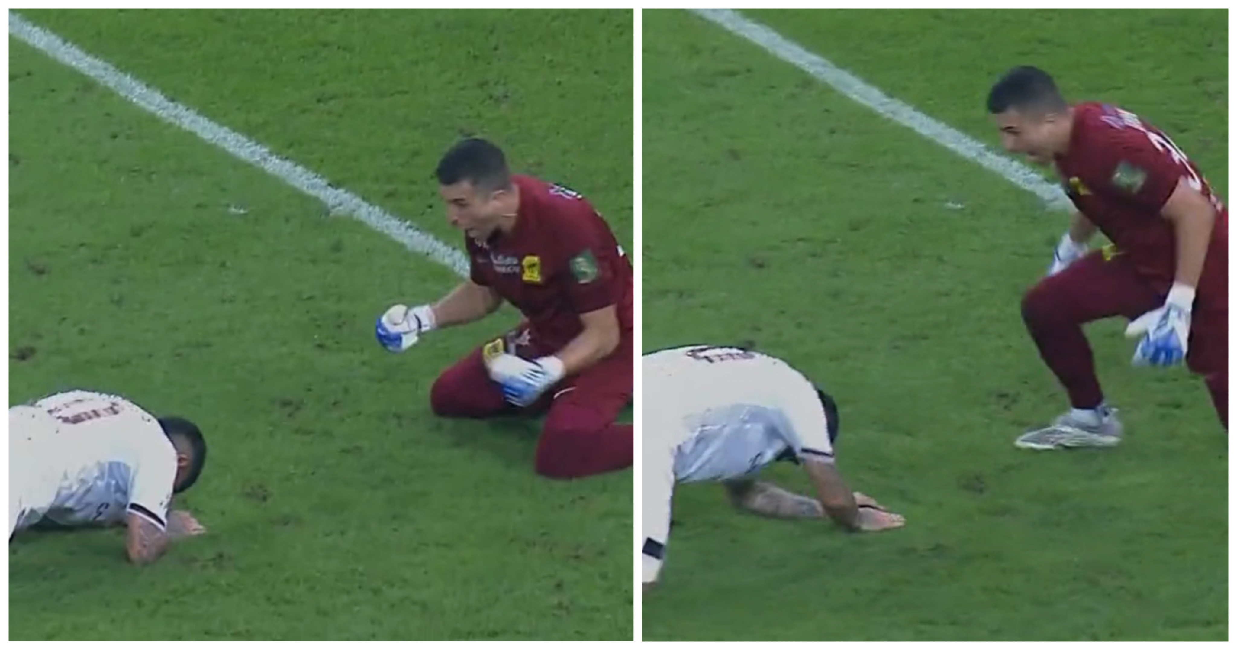 video-dibu-inspired-goalkeeper-celebrates-in-ever-banega-s-face