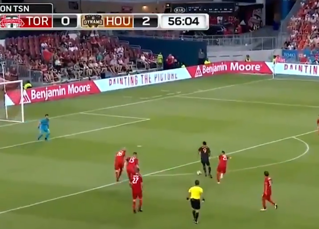 Mauro Manotas Spectacularly Scores On His Own Against Four Toronto ...