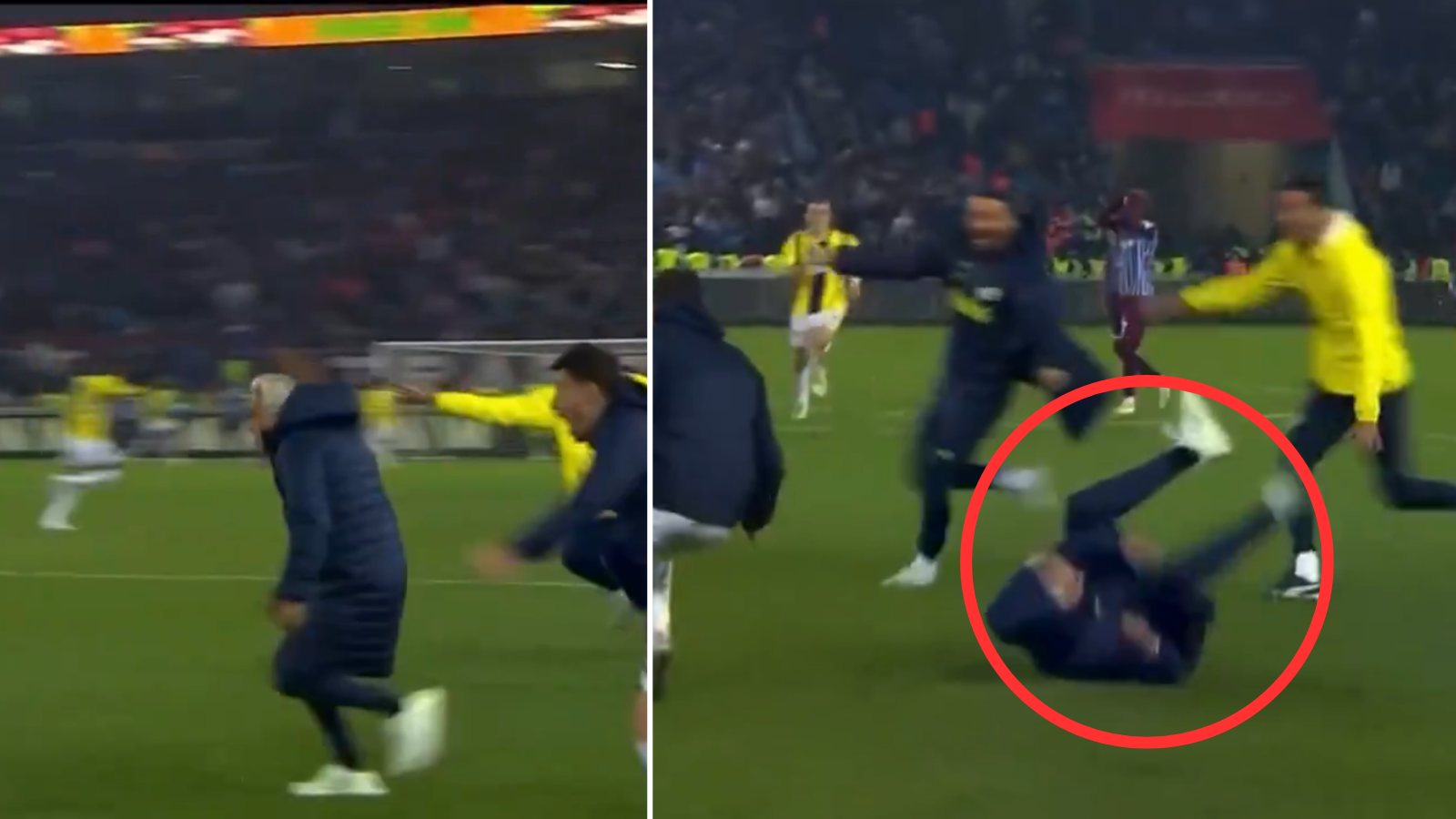 José Mourinho’s Hilarious Knee Slide Fumble After Fenerbahçe’s Dramatic Win