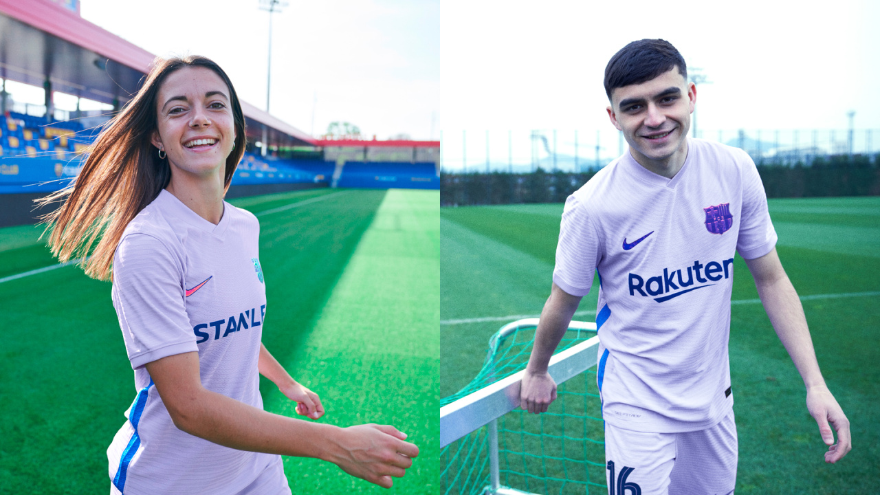 2021-22 Barcelona Away Jersey Promotes Women's Empowerment