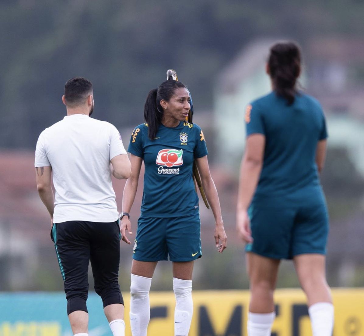 Watch: Parrot Lands On Players Head During Training