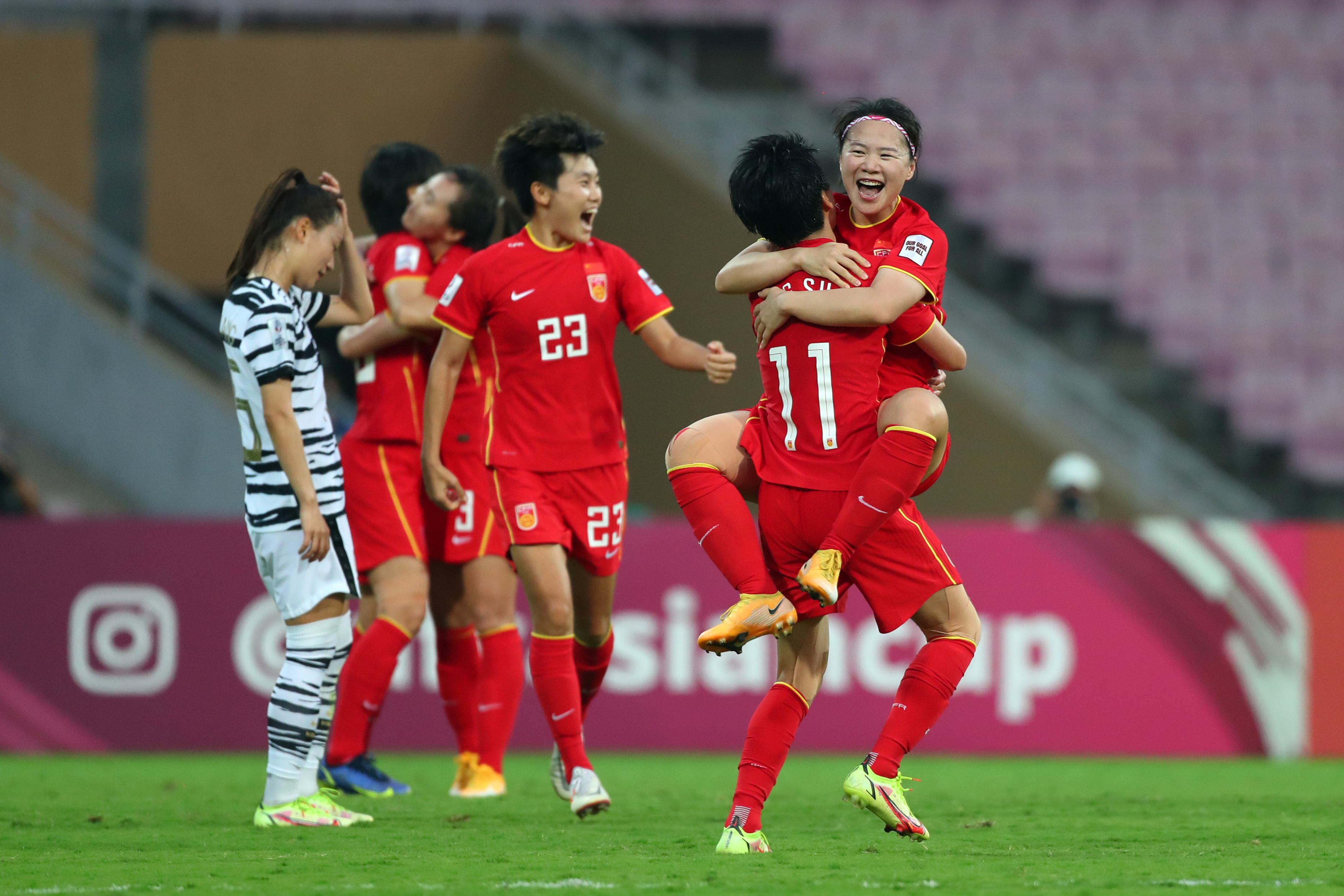 AFC Women's Asian Cup Final China Beats South Korea 32 With Epic Comeback