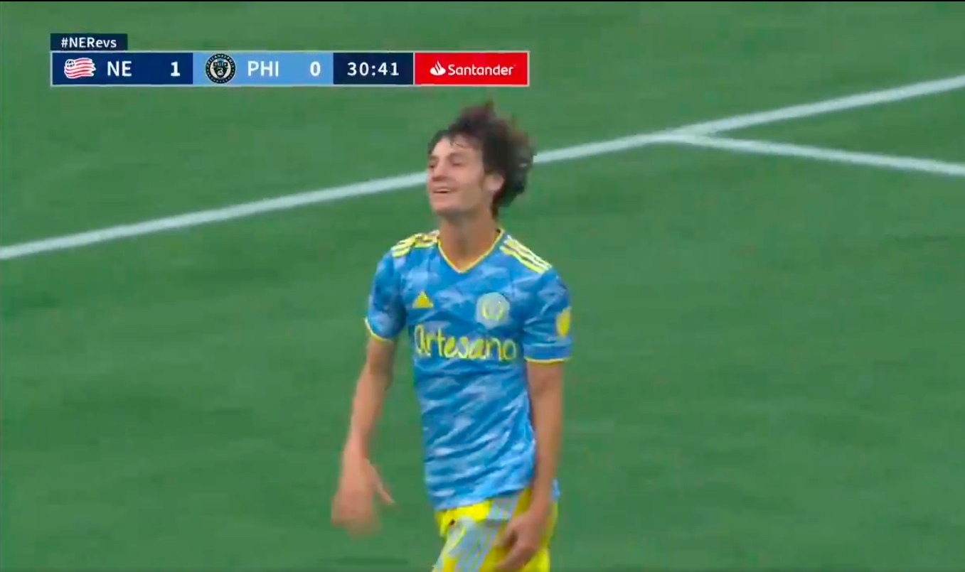 Paxten Aaronson First MLS Goal For Philadelphia Union Is WorldClass Finish