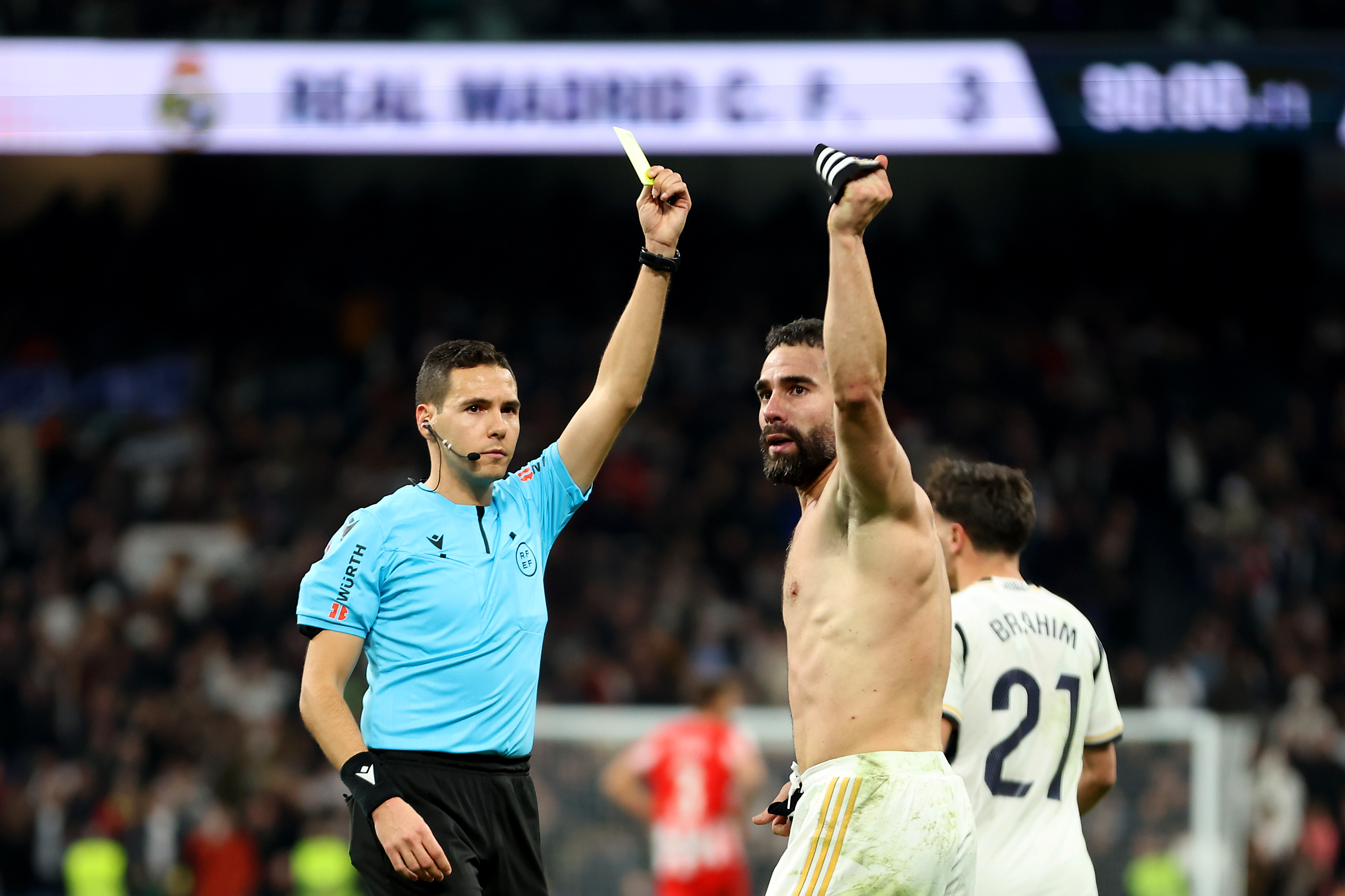 Real Madrid Var Controversy Almeria Robbed Of Famous Win 