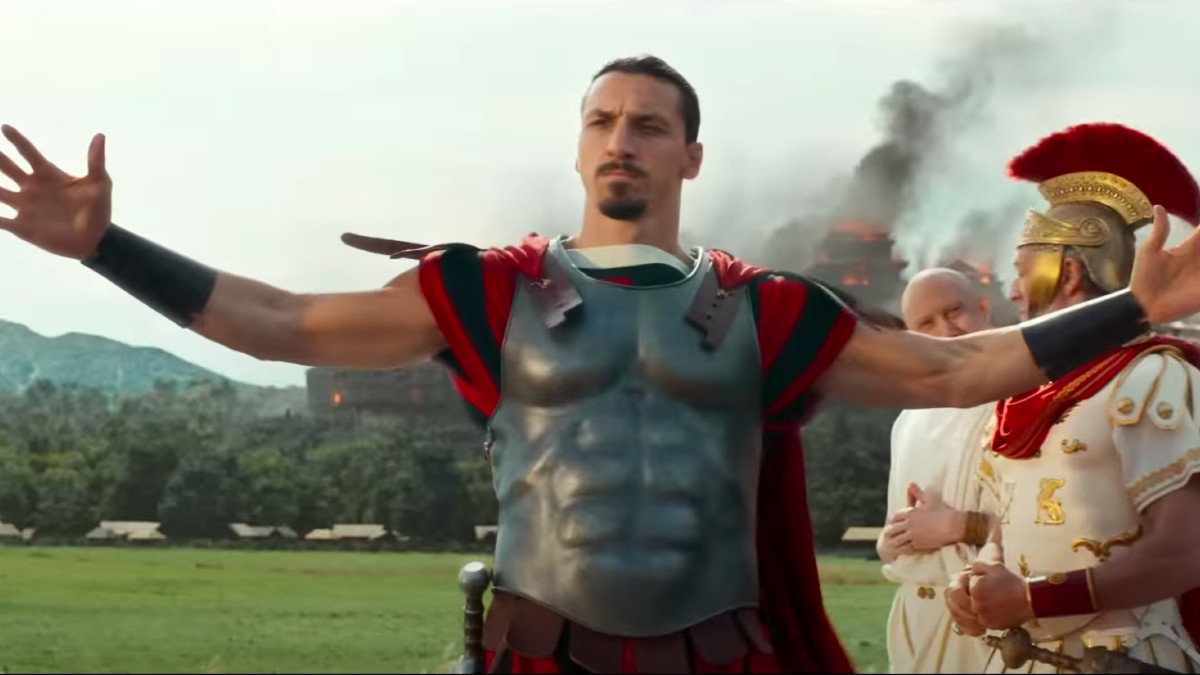 Watch Zlatan Ibrahimovic in the new Asterix and Obelix movie