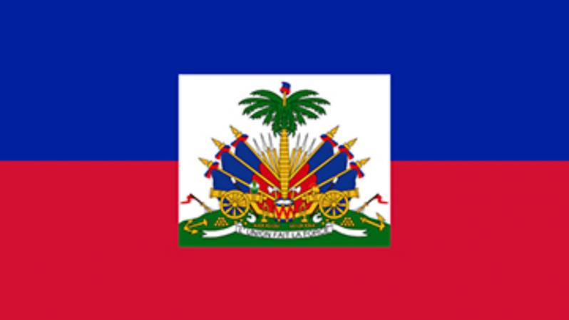 Flag of Haiti.