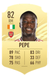 Nicolas Pepe FIFA 21