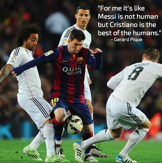 Messi The Alien