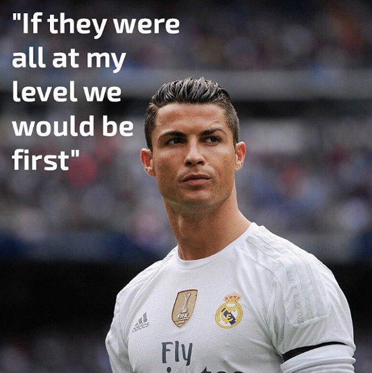 Cristiano Sounds Off