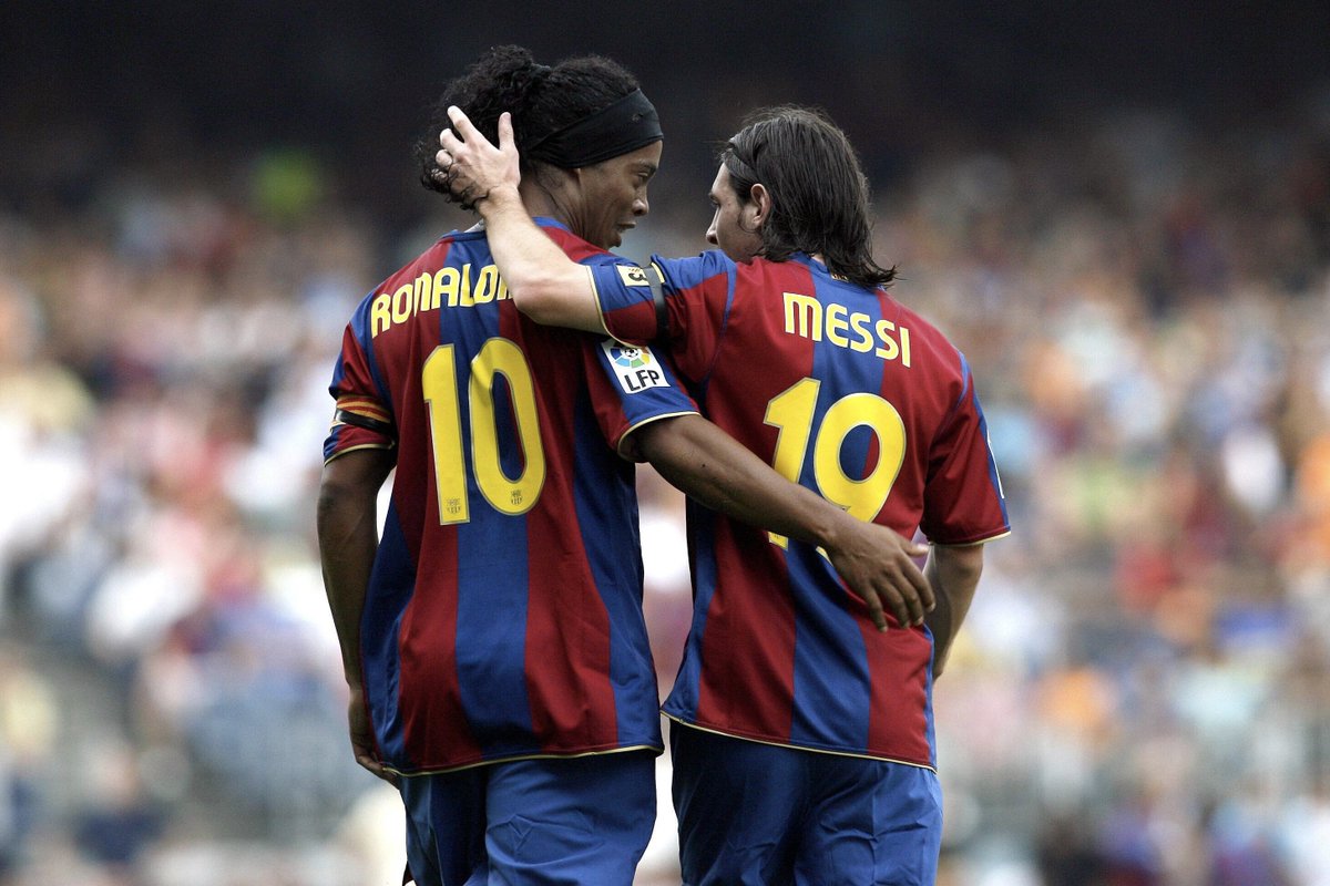 Ronaldinho Quote On Lionel Messi.