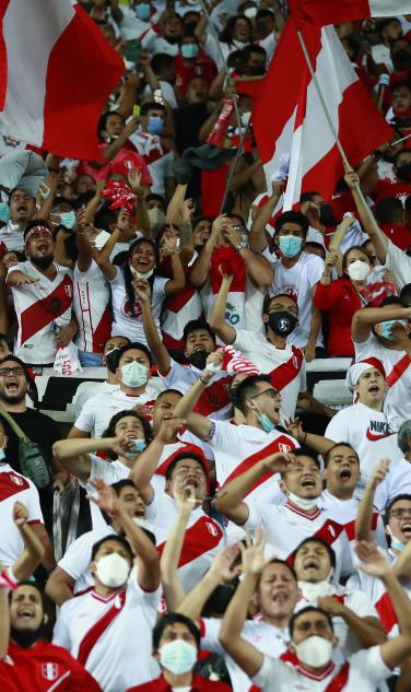 Peru supporters