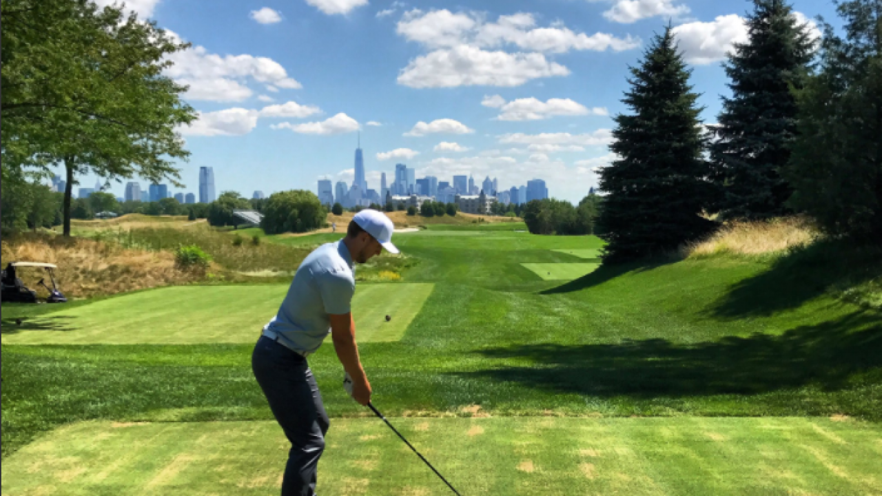 Harry Kane Out On The Golf Course