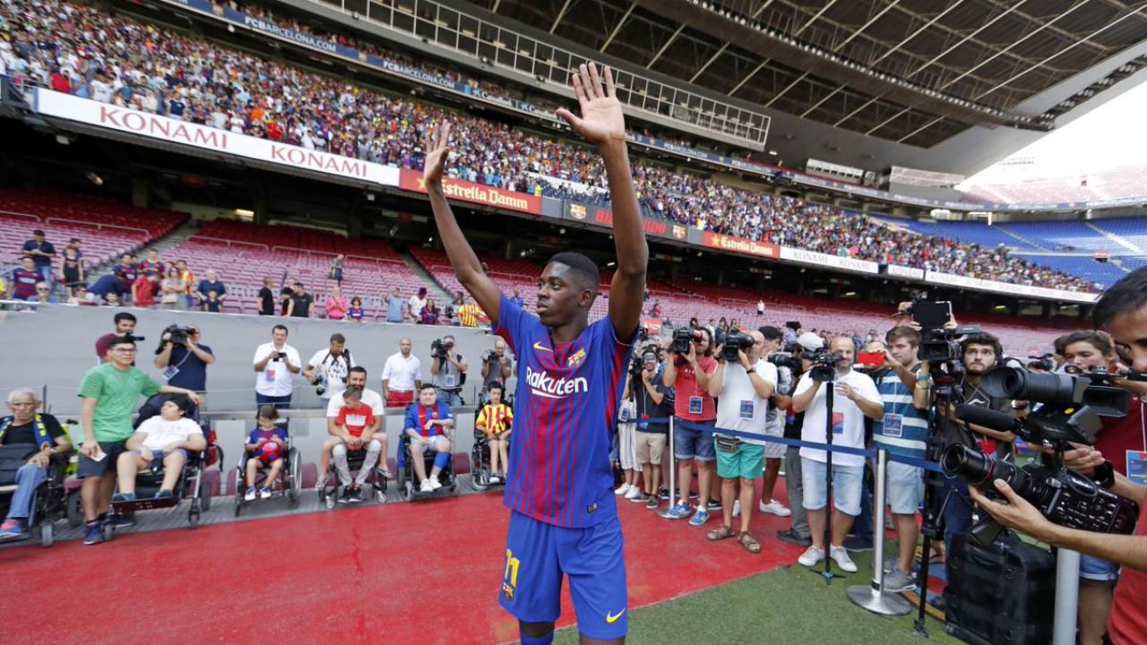 Barcelona Sign Ousmane Dembele