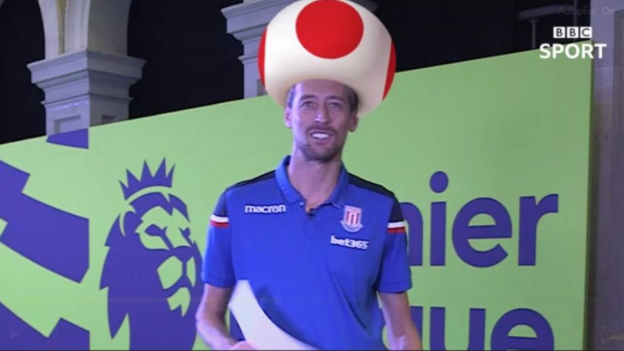 Peter Crouch Toad Mario Kart