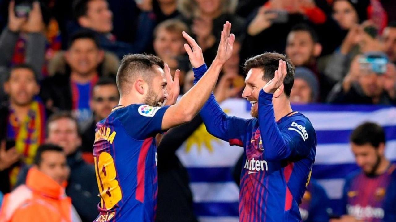 Messi-Jordi Alba goals