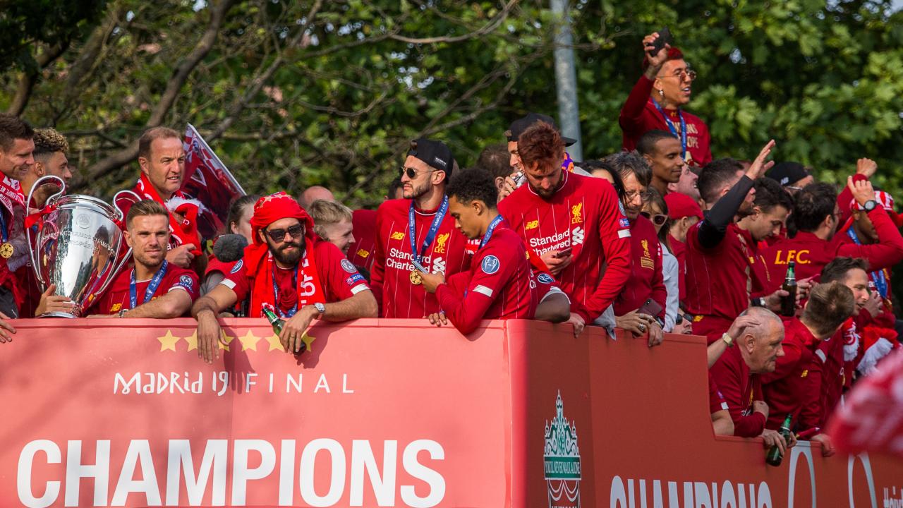 Liverpool Football Club Celebrated Their Champions League Victory
