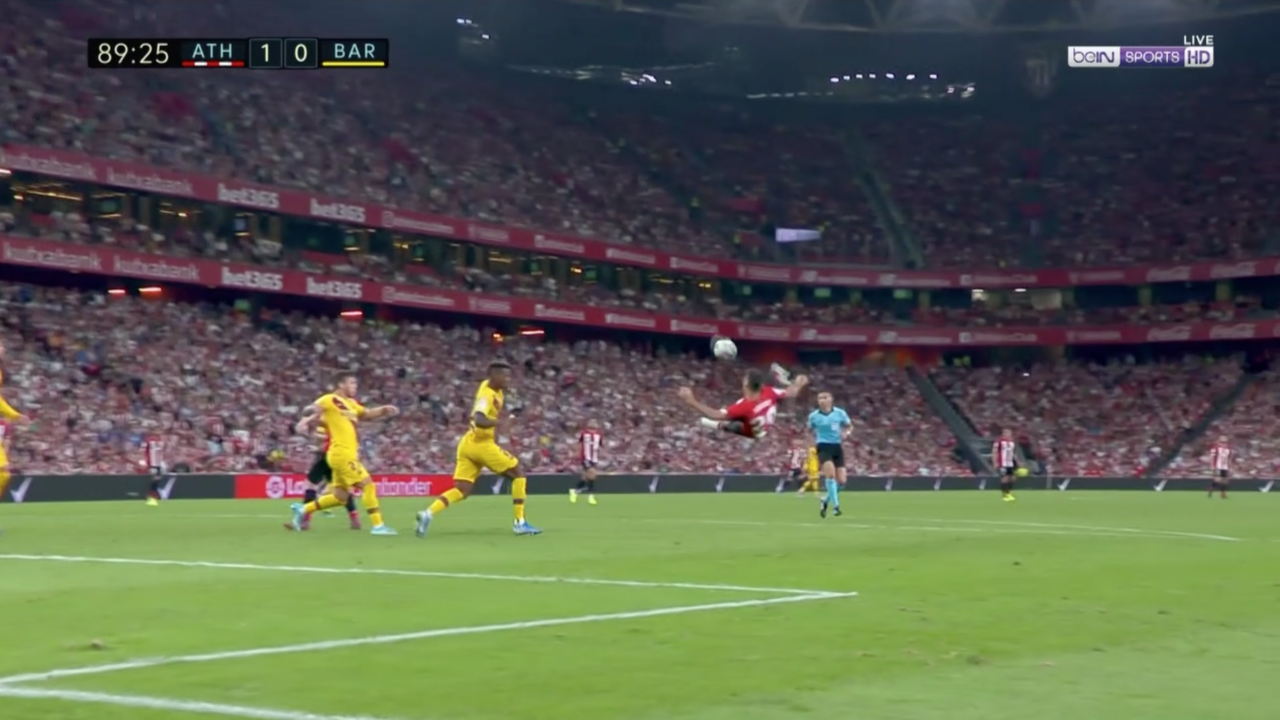 Aduriz Goal vs Barcelona
