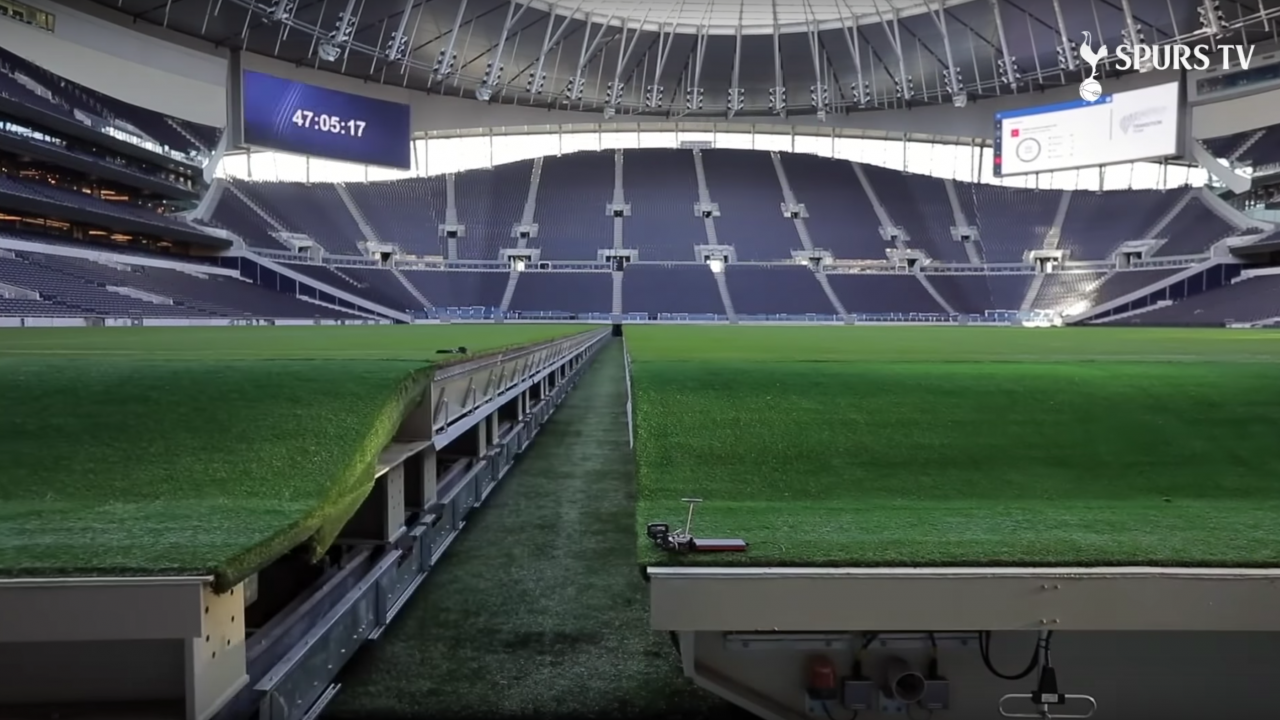 Watch Awesome Tottenham Hotspur Stadium Time Lapse Transformation