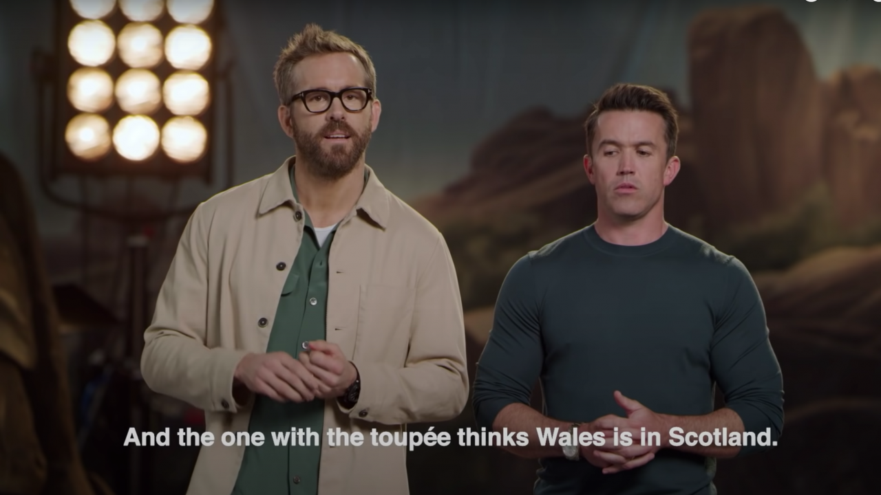 Rob McElhenney and Ryan Reynolds Soccer Team Wrexham AFC in 'Welcome To Wrexham'