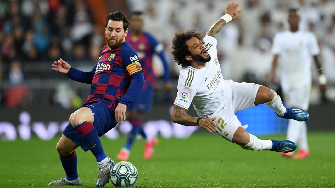 Lionel Messi and Marcelo