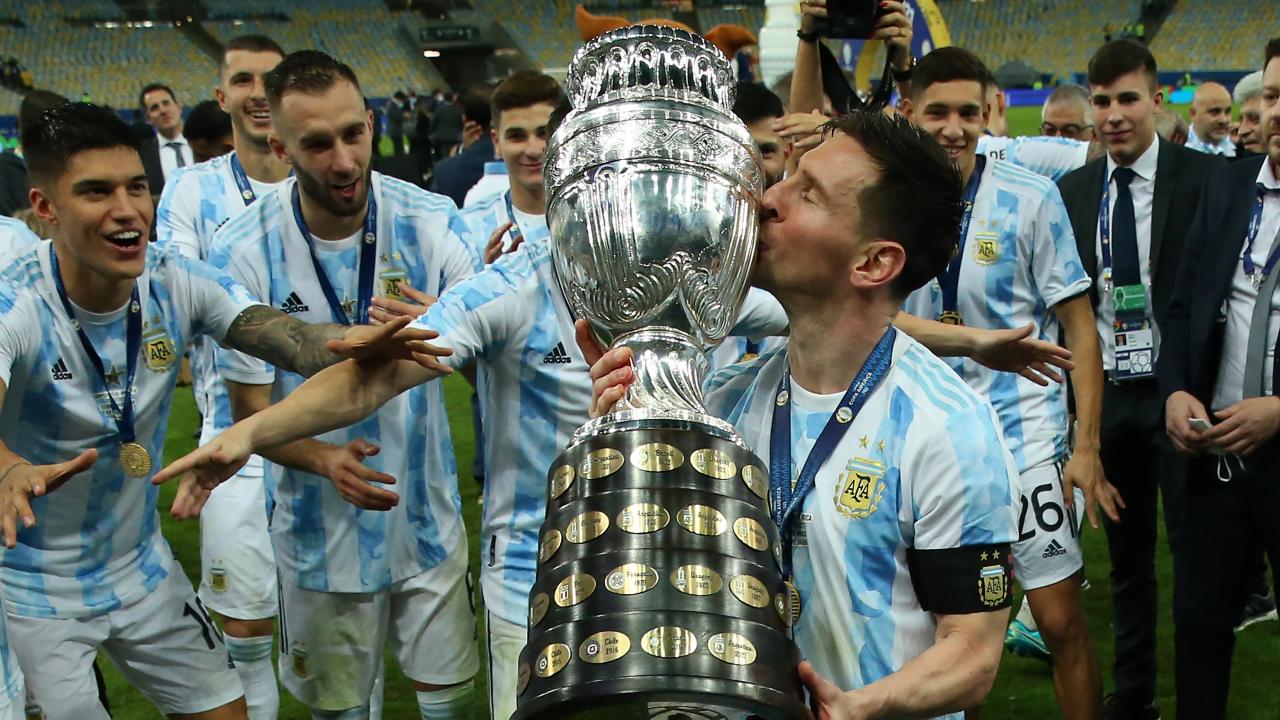 Lionel Messi wins the Copa America
