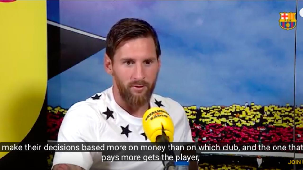 Lionel Messi Long Interview With Barcelona YouTube Channel Is