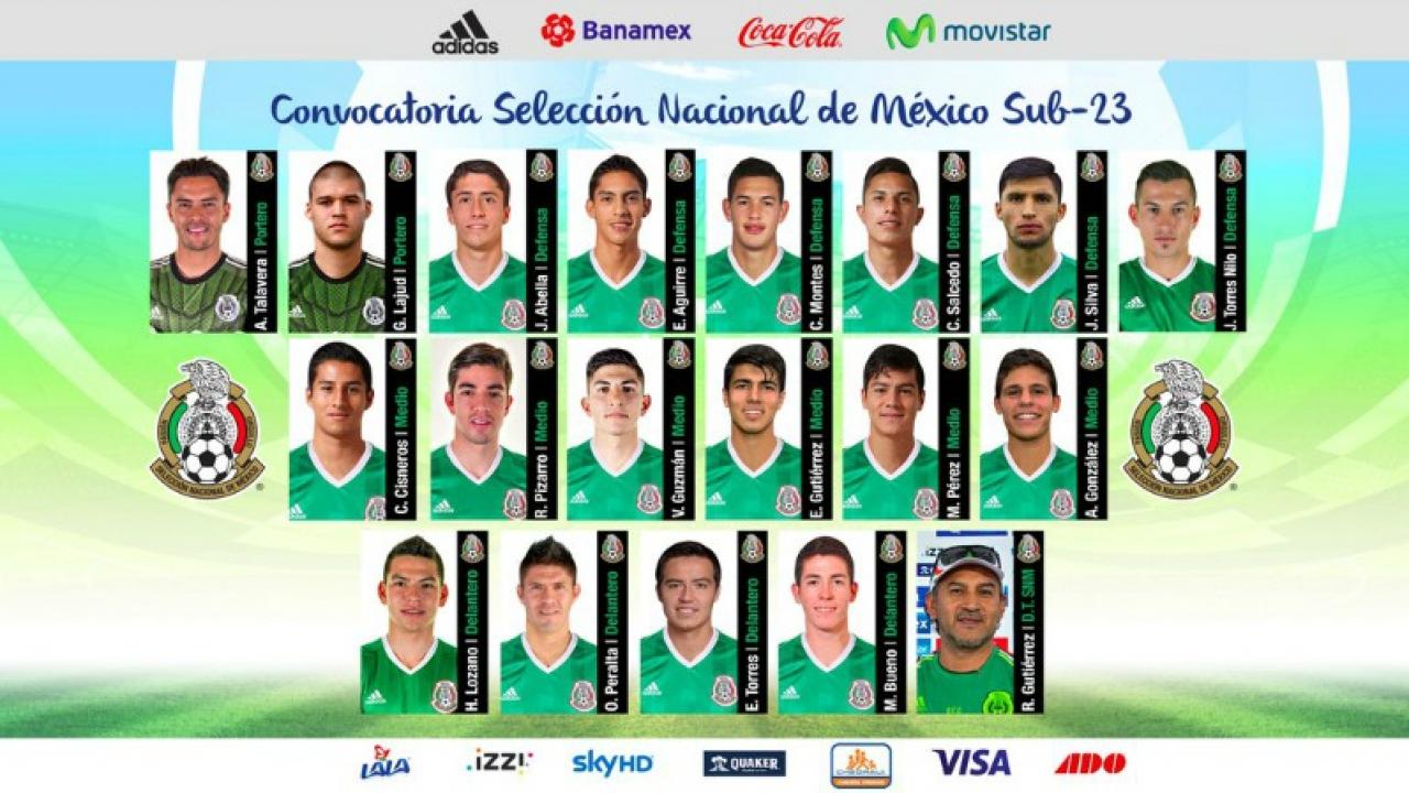 Mexico Name Squad For The 2016 Rio Summer Olympics   20160707 The18 Image Mexico U23 798x450 