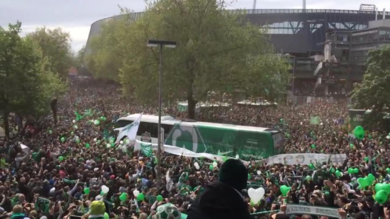 Werder Bremen Set For Relegation Then The Fans Did This