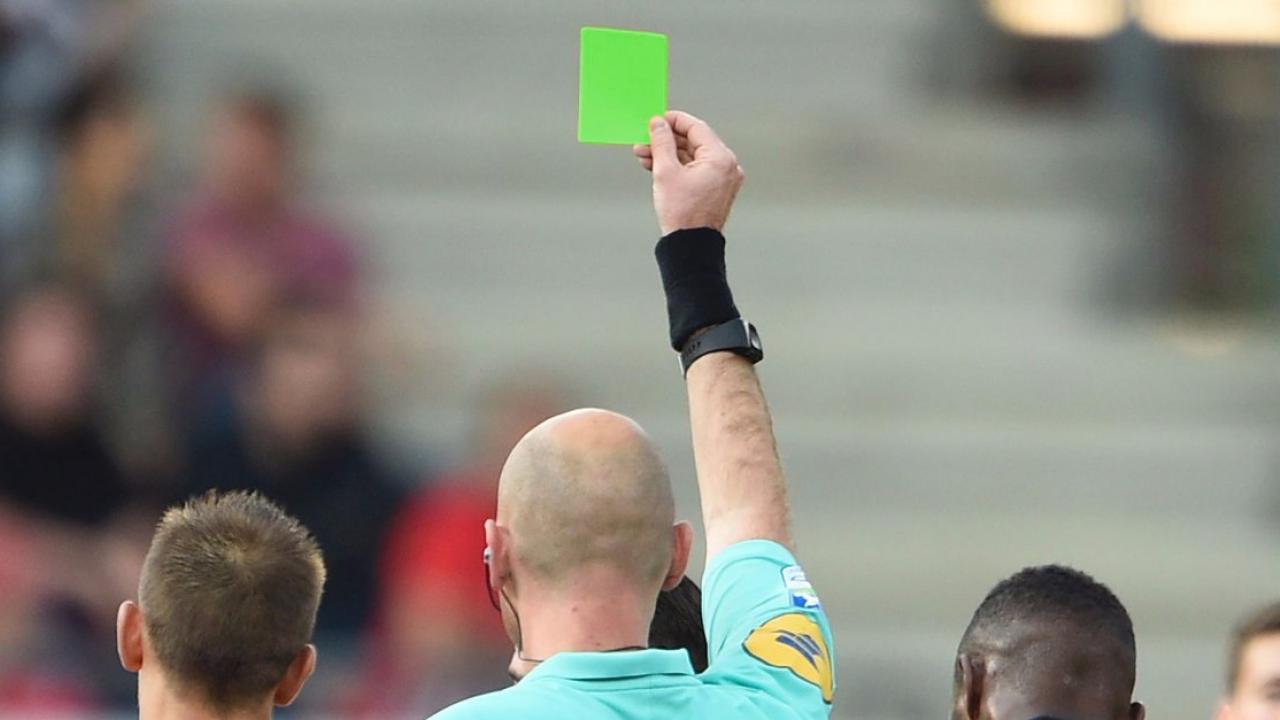 Player Shown First-Ever Green Card In An Italian Serie B Match | The18