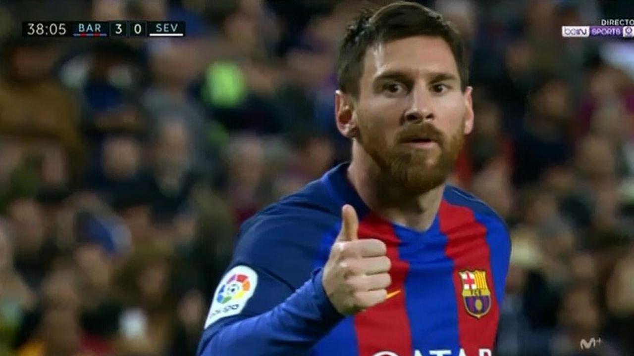 Watch This Messi Volley Because It's Cool