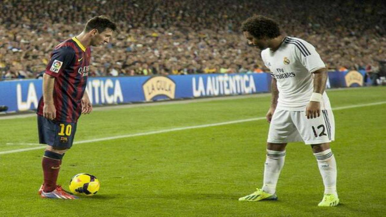 Lionel Messi Versus Marcelo