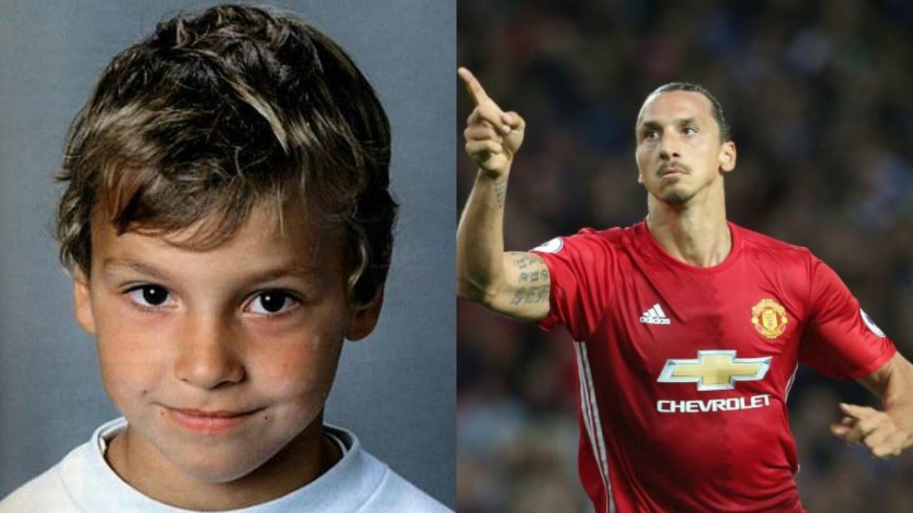 Zlatan Ibrahimovic childhood photo