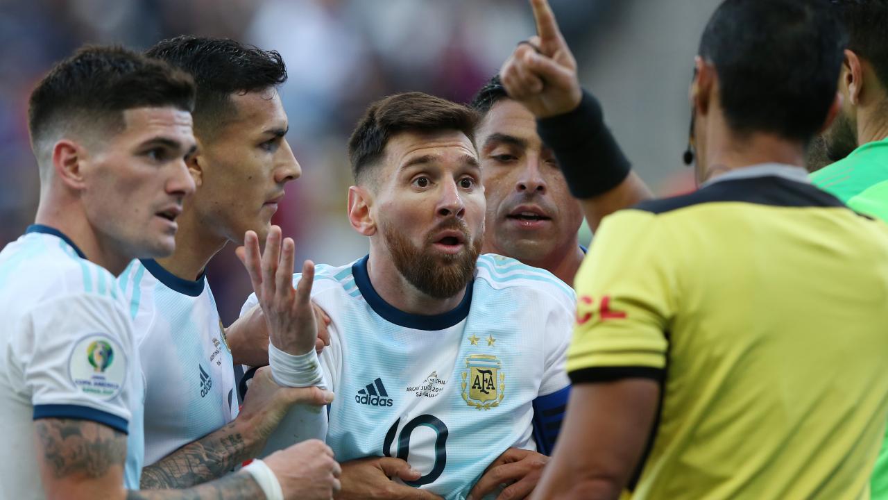 Rare Lionel Messi Red Card Mars Copa América Third-Place Match