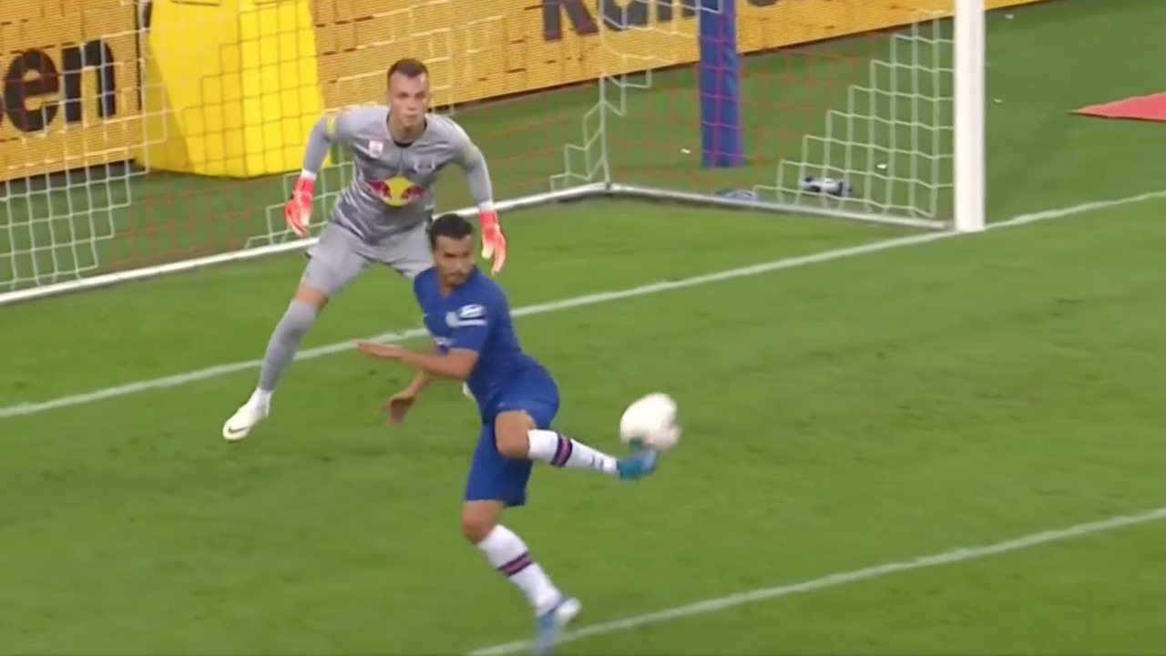 Pedro Goal Vs Salzburg Highlights Chelsea S Fine Preseason Form