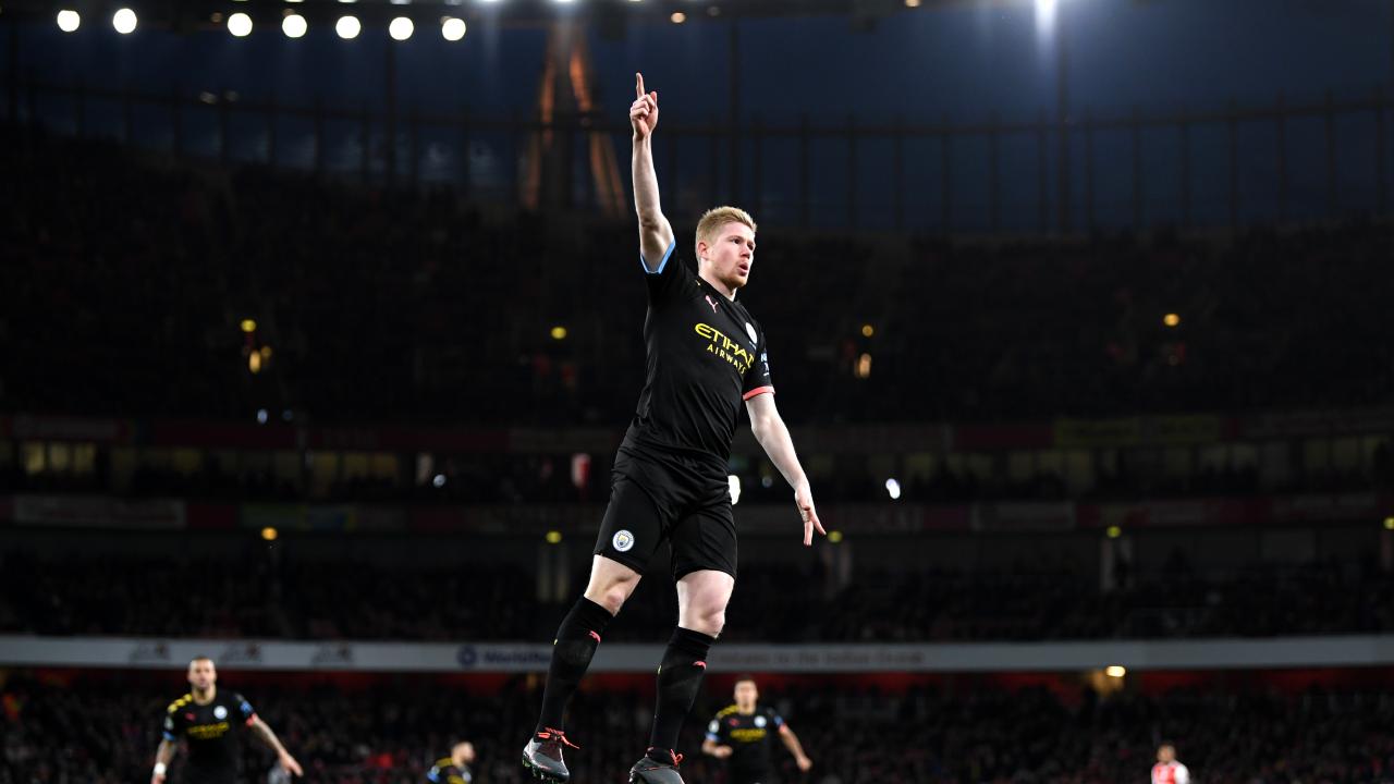 Watch Kevin De Bruyne vs Arsenal Highlights In 30 Victory