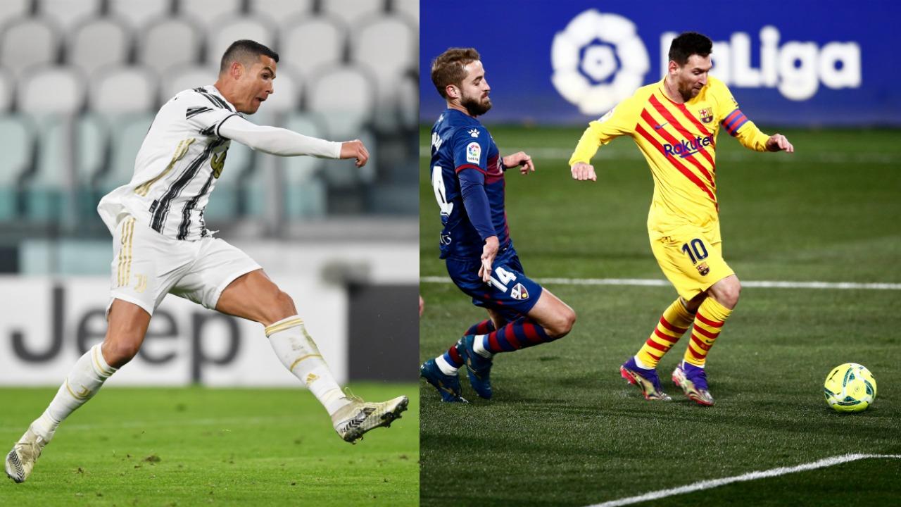 Messi And Ronaldo Both Begin 2021 With Incredible Match-Winning Assists