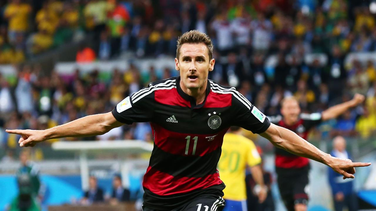 Miroslav Klose owns multiple World Cup records. 