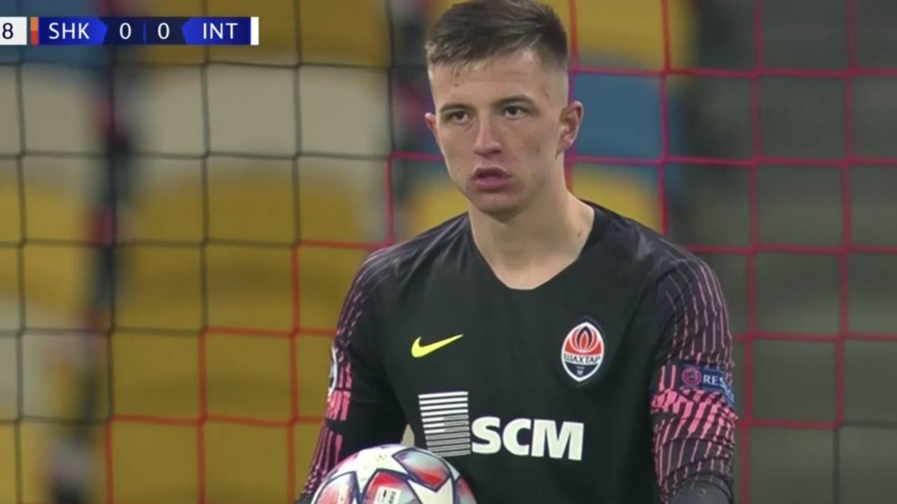 After Beating Real Madrid, Shakhtar’s Teenage Keeper Posts Inter Milan ...