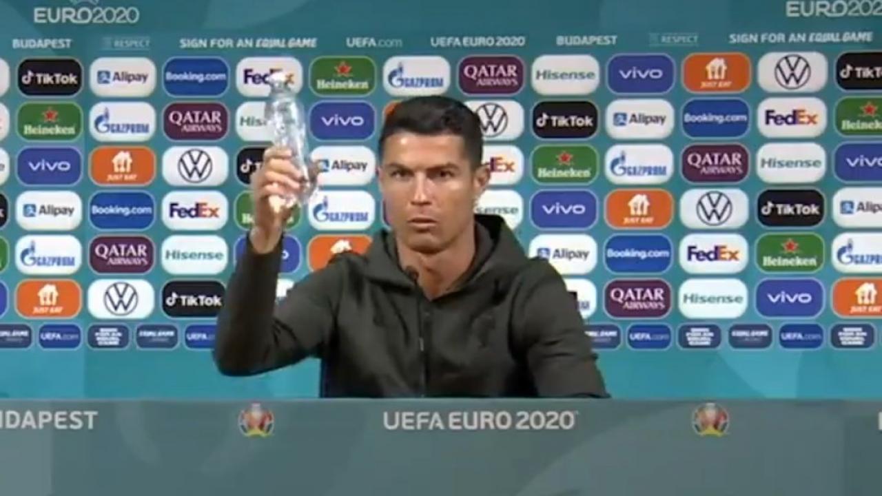 Cristiano Ronaldo Coca Cola Euro Moment