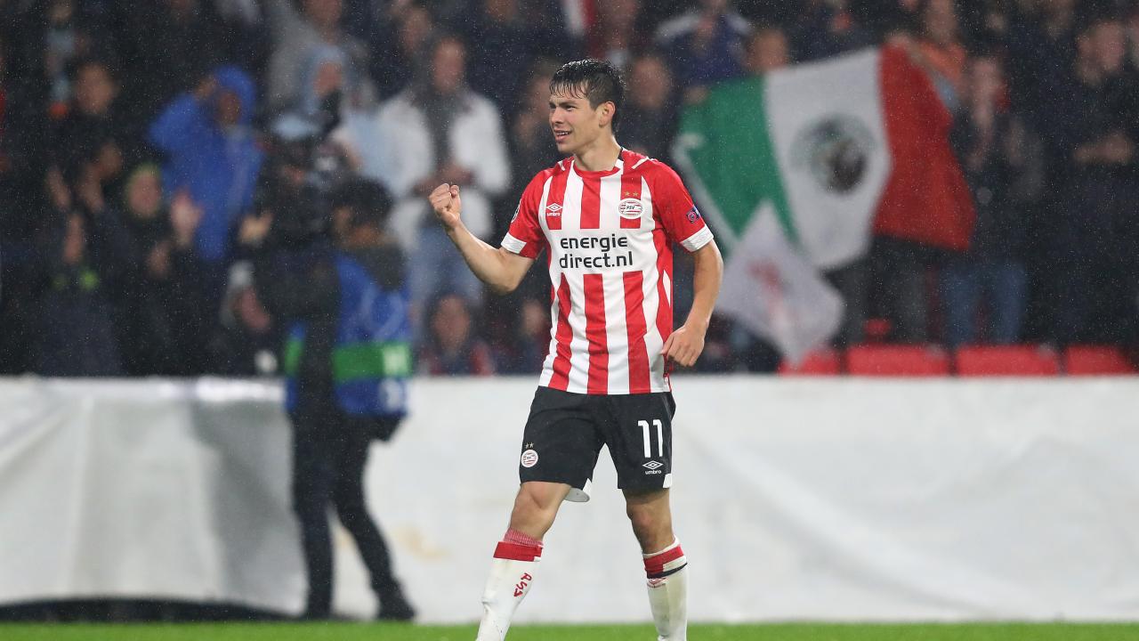 Chucky Lozano Champions League Goal Eases Psv Into Group Stage