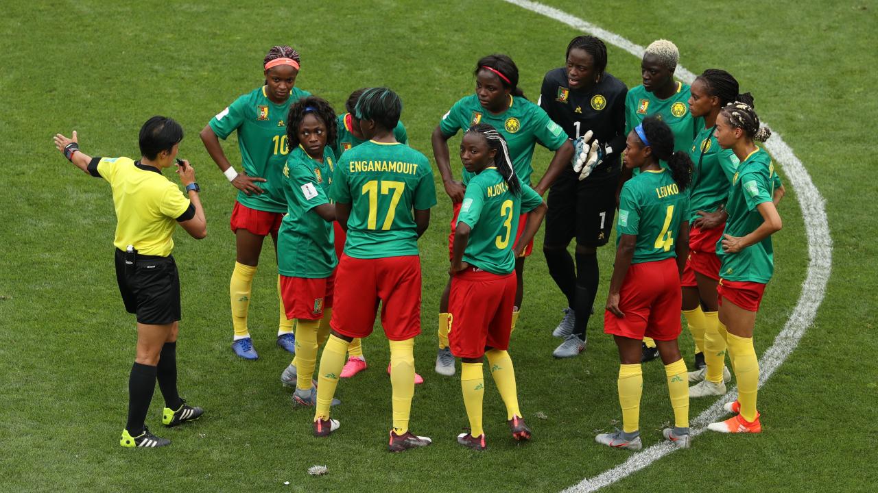 cameroon women's soccer jersey