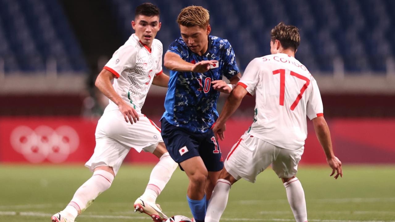 Video Takefusa Kubo Goal Vs Mexico Helps Japan Win 20 At Olympics