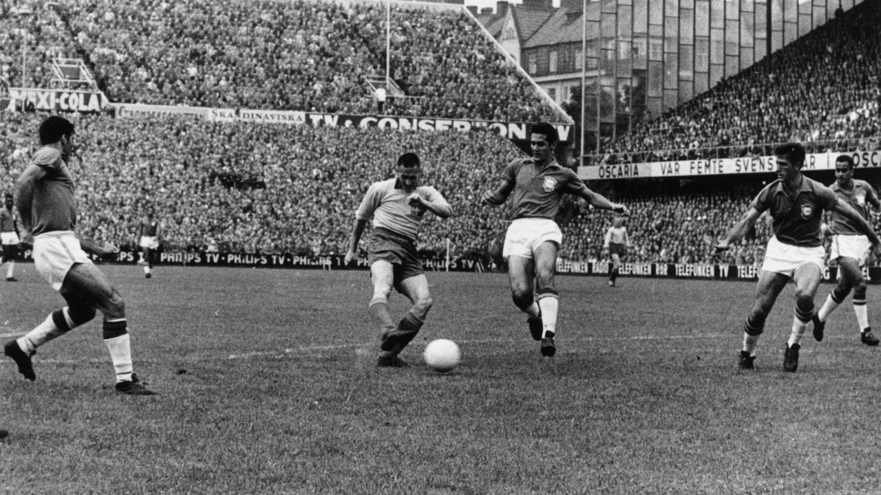 Sweden Vs Brazil 1958 World Cup Final Pele Goals, Full Highlights