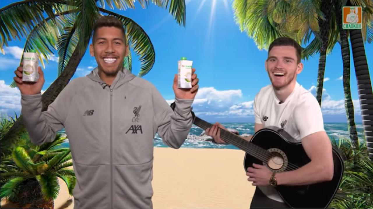 Liverpool coconut water ad
