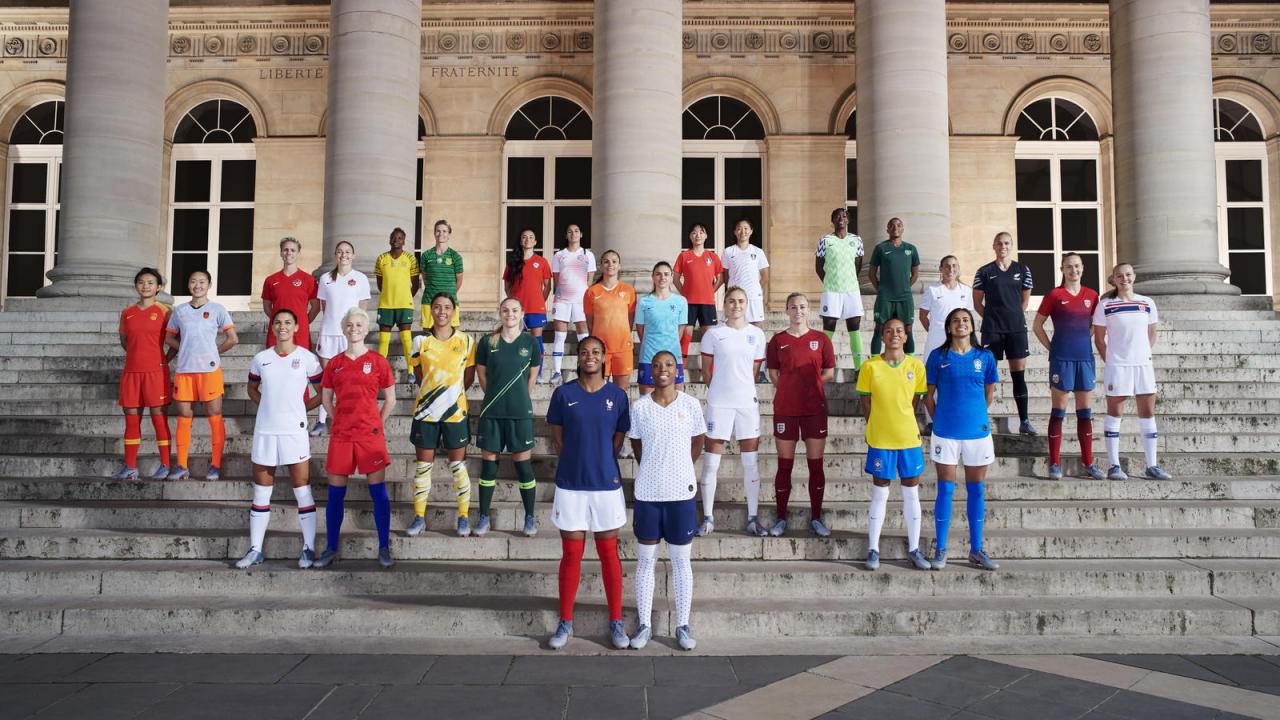 Women's World Cup Jerseys List And Photos Of All 14 Nike Uniforms